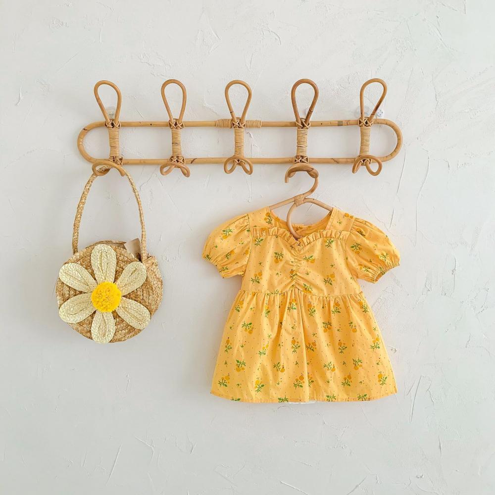 Baby Girls Summer Floral Dress Girls Clothes Wholesale